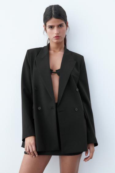 Blazers Negros de Mujer | Nueva Colección Online | ZARA Argentina