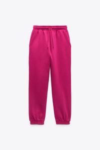 SLOUCHY JOGGING TROUSERS - Cherry red | ZARA Australia