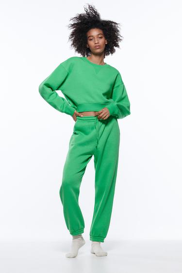 Sudaderas verdes de mujer | ZARA Perú
