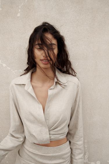 Cropped Camisas Mulher Zara Brasil Cropped Camisas Mulher Zara Brasil