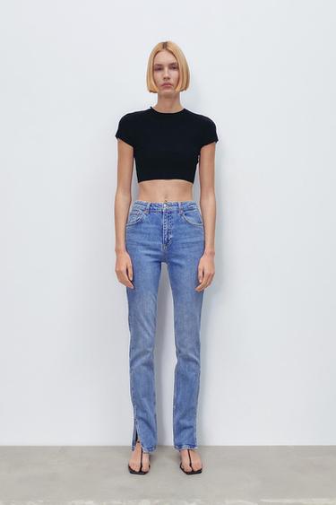 Straight | Wide Leg Jeans Woman | ZARA 