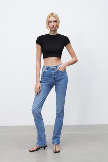 Vaqueros Rectos de Mujer | ZARA Uruguay
