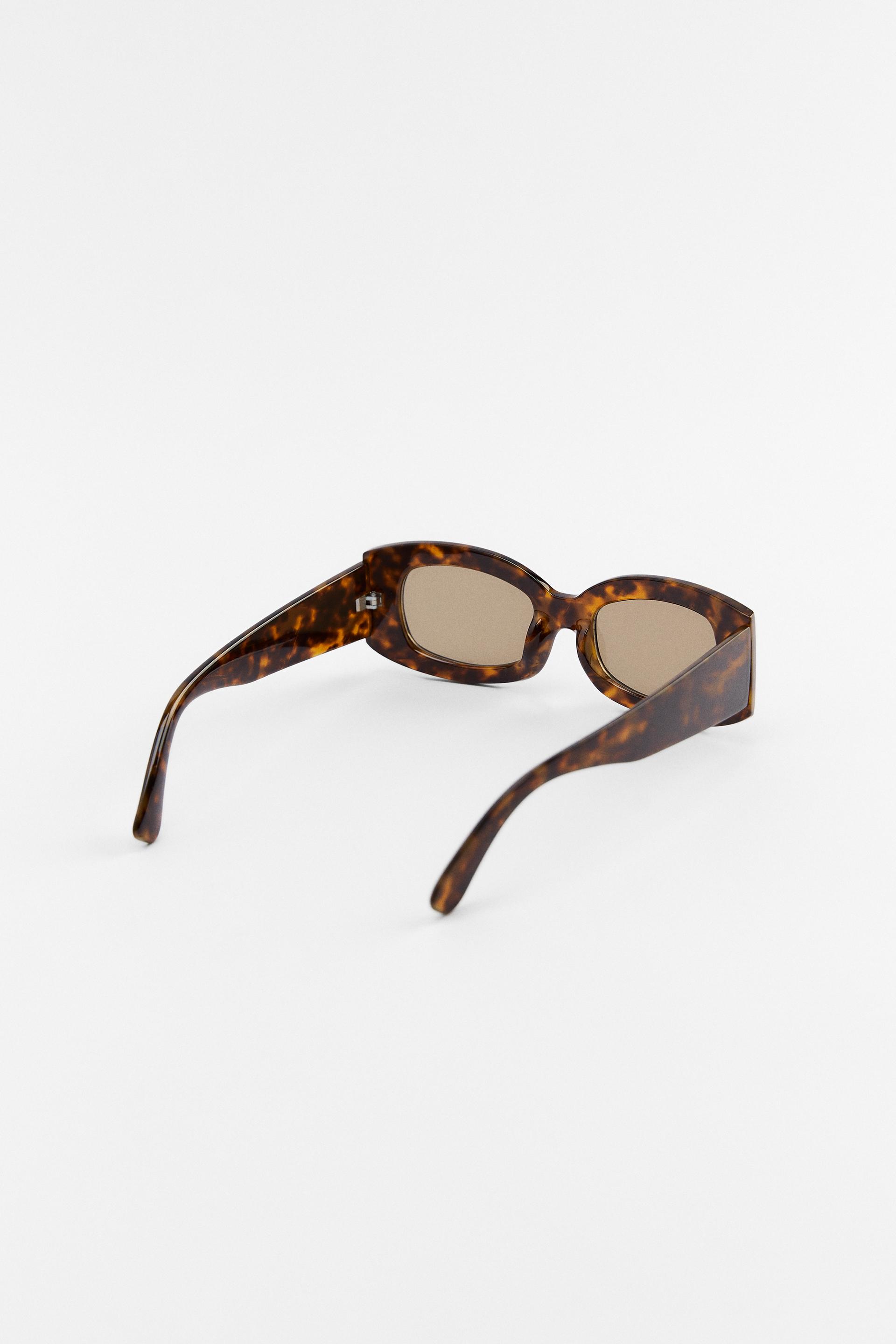 Zara tortoiseshell sunglasses clearance