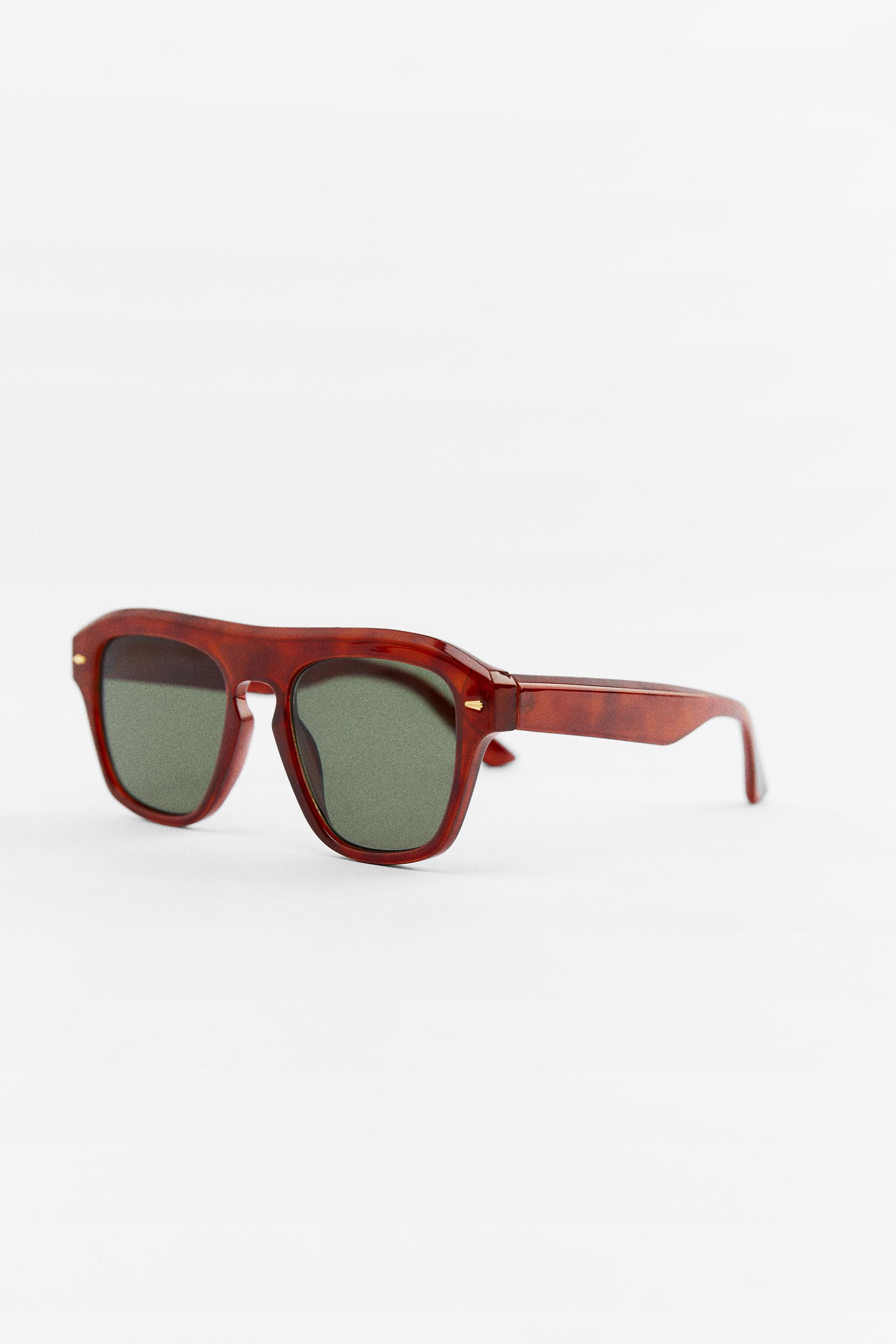 Zara tortoiseshell sunglasses clearance