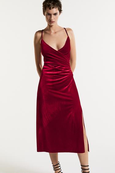 Vestidos Rojos de Mujer | ZARA Chile