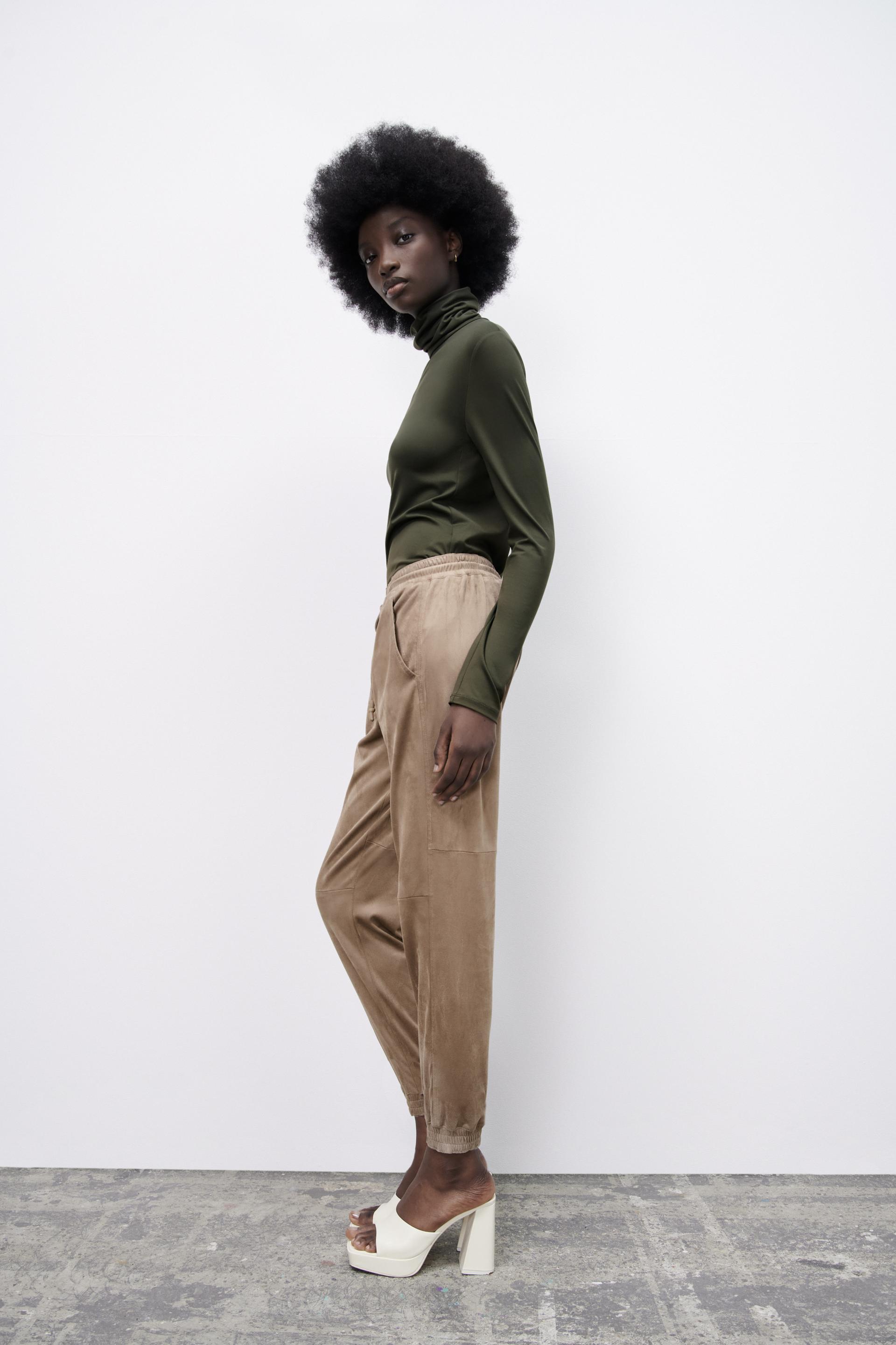JOGGING TROUSERS WITH POCKETS - Taupe 