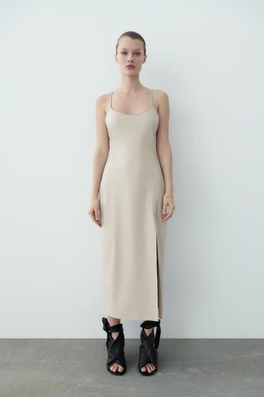 slip dress zara