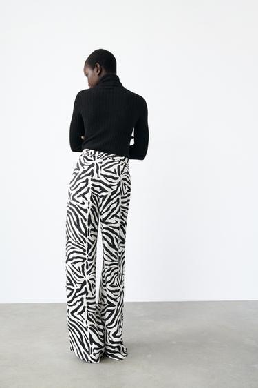 Pantalones Palazzo de Mujer | ZARA