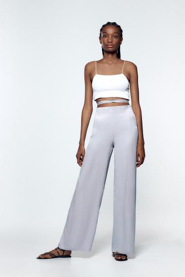 Palazzo - Wide leg Trousers | ZARA Australia