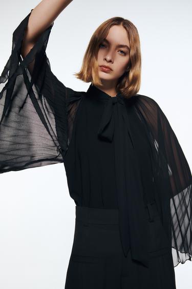 Las blusas de moda de Zara para Primavera/ Verano 2018. - Madaish