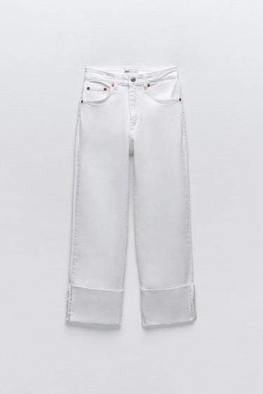 Vaqueros Blancos de Mujer | ZARA Chile