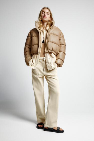 Chaquetas y Cazadoras de Cuero Mujer | ZARA Uruguay