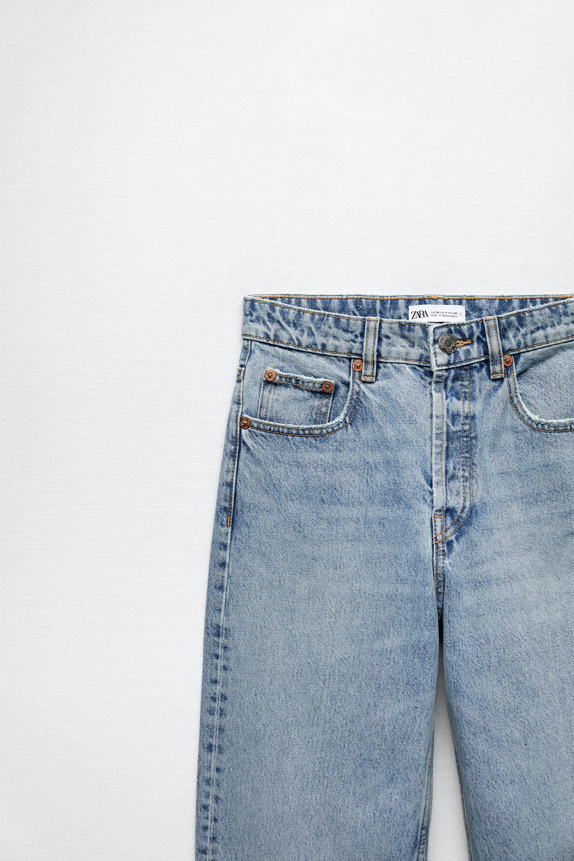 HI-RISE JEANS - Light blue | ZARA Australia
