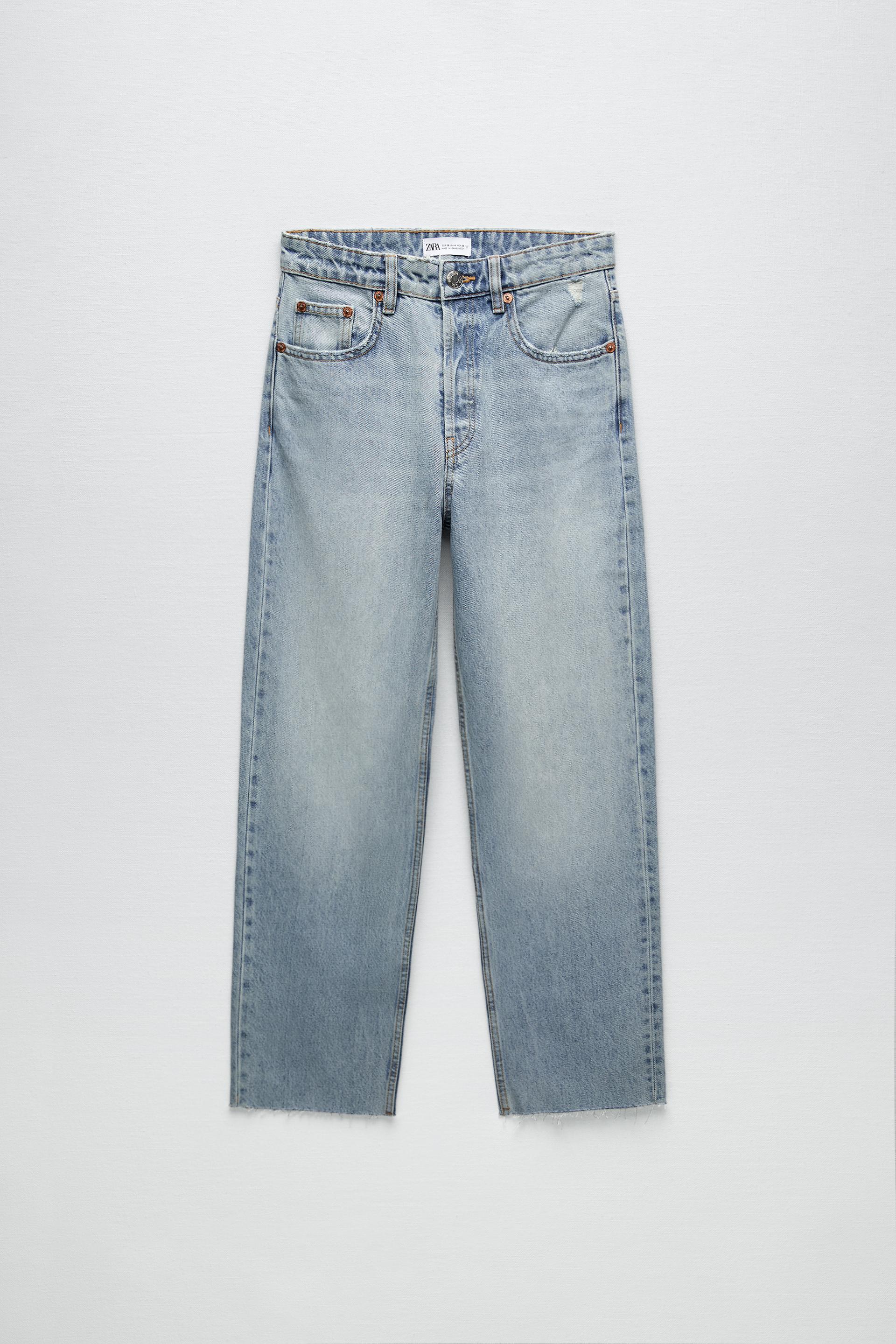 HI-RISE JEANS - Light blue | ZARA Australia