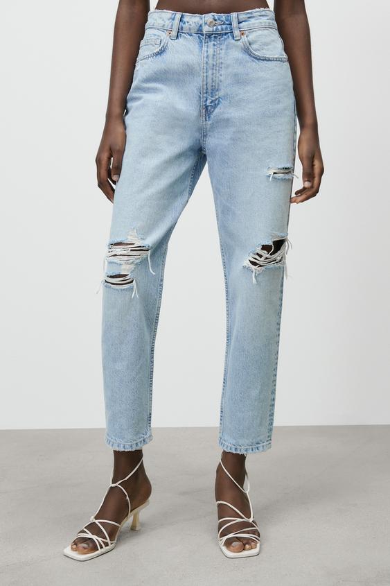 MOM JEANS - Light blue | ZARA Australia