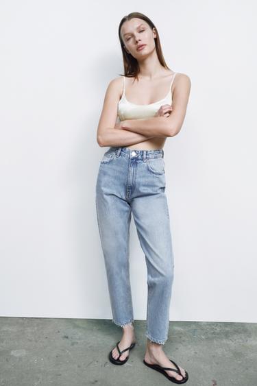 Vaqueros Mom Fit de Mujer | ZARA Colombia