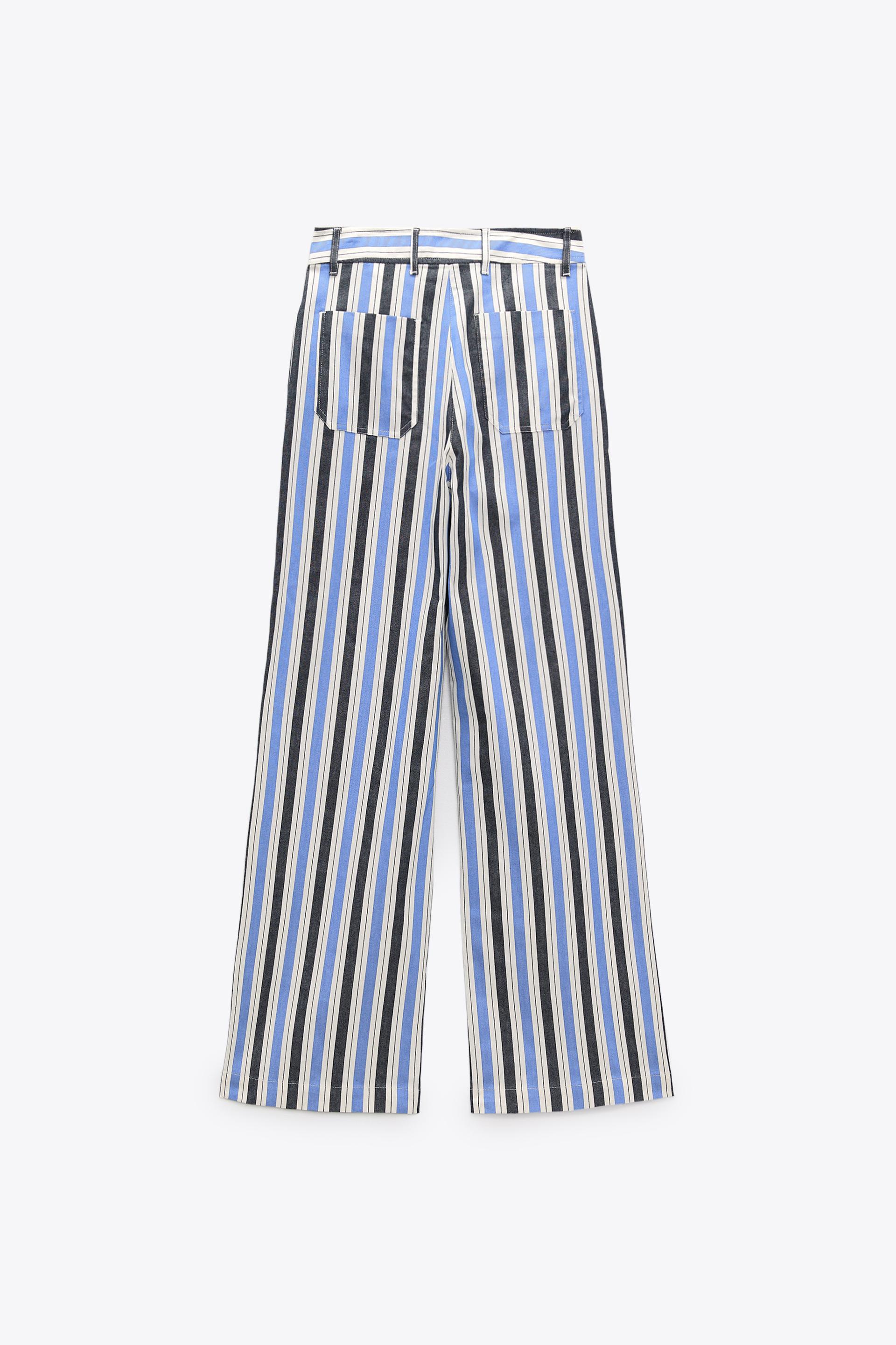 striped trousers