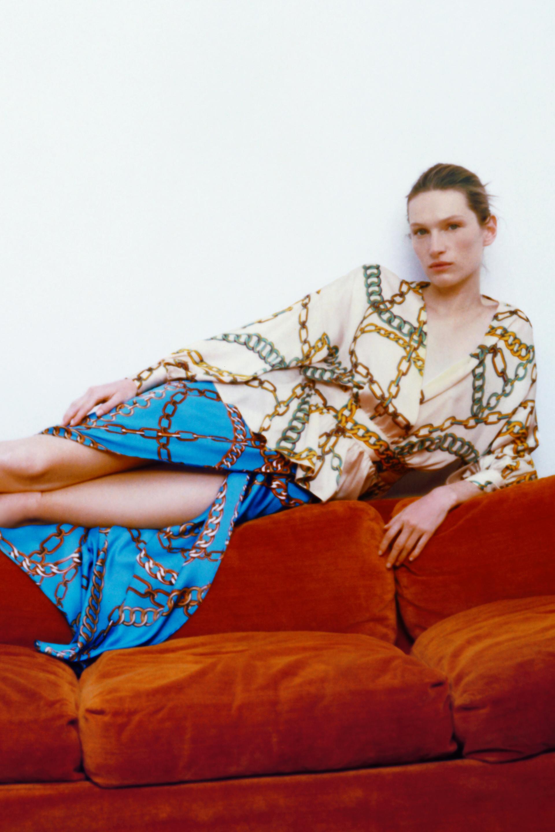 BOW BLOUSE - Multicoloured | ZARA Australia