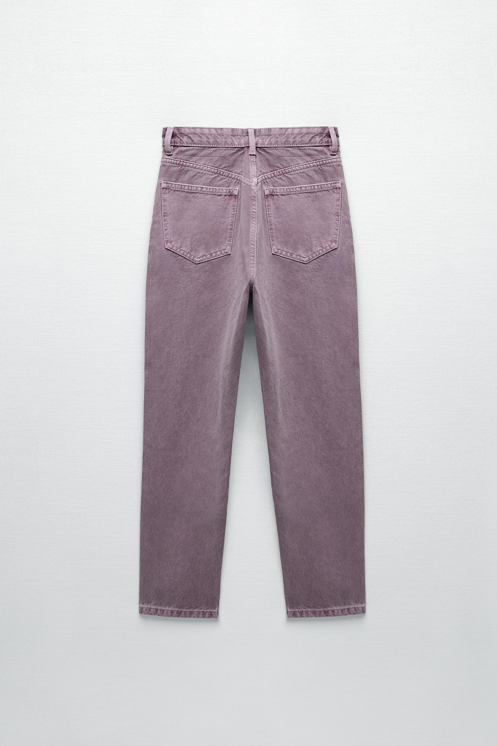 MOM JEANS - Wine | ZARA Australia