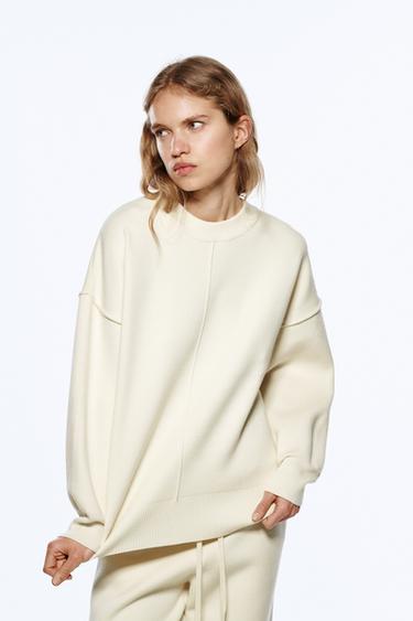 Sudaderas Blancas de Mujer | ZARA Perú