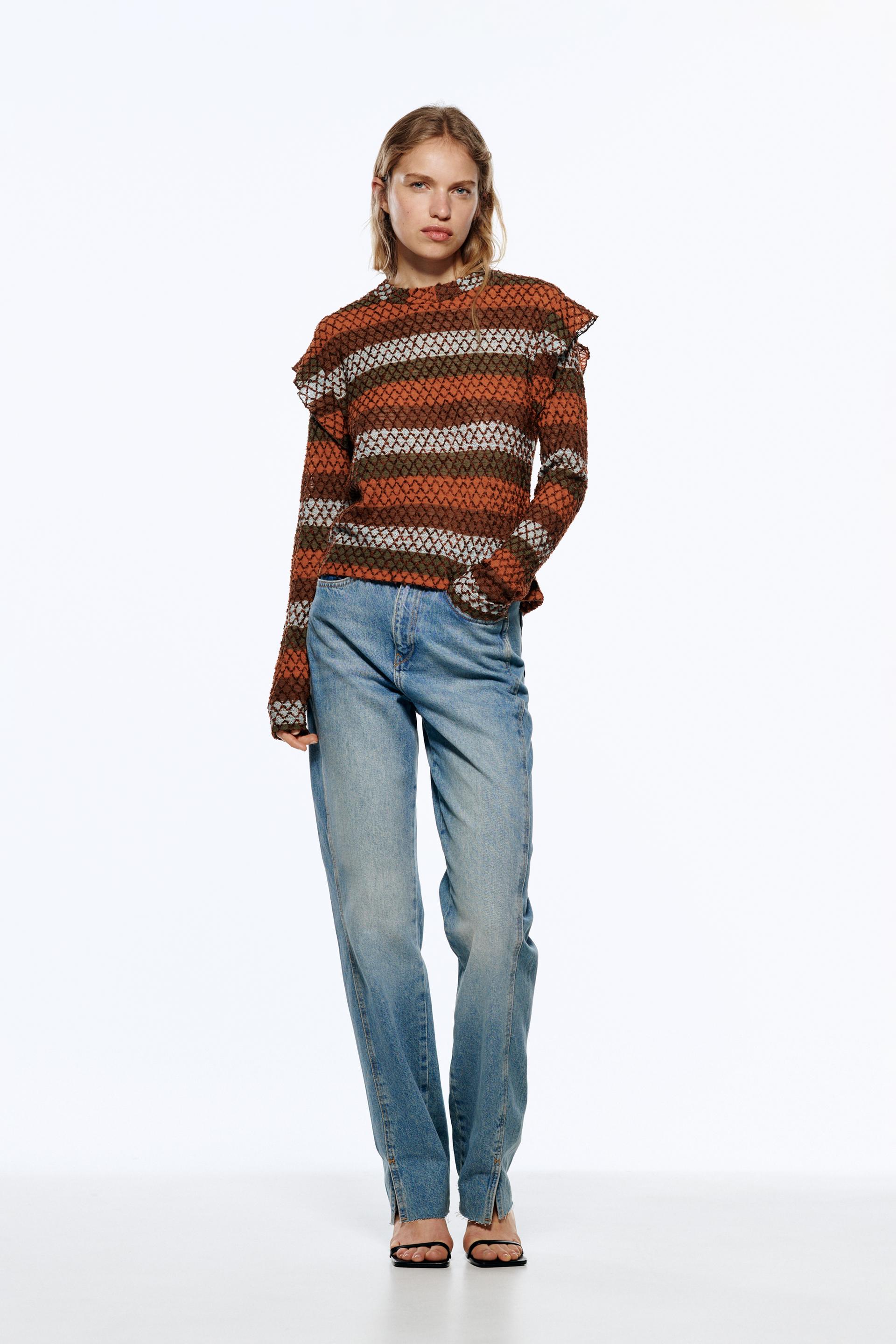 Z1975 STRAIGHT JEANS WITH VENTS - Mid 