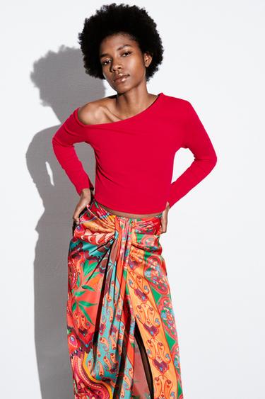 Camisetas rojas de mujer | ZARA Chile