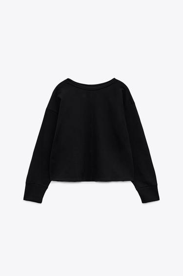 Sudaderas Negras de Mujer | Nueva Colección Online | ZARA España