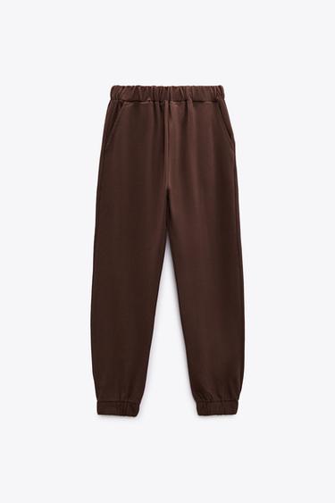 Pantalones marrones de mujer | ZARA Argentina