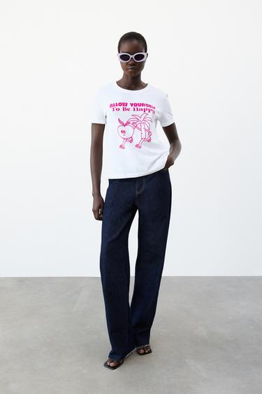 Camisetas Manga Corta Mujer | ZARA Chile