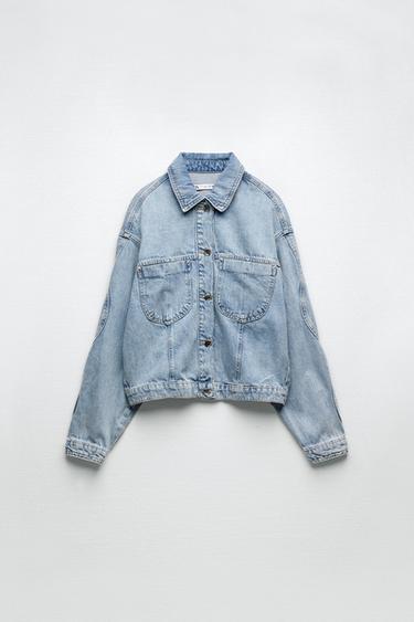 zara denim jacket womens
