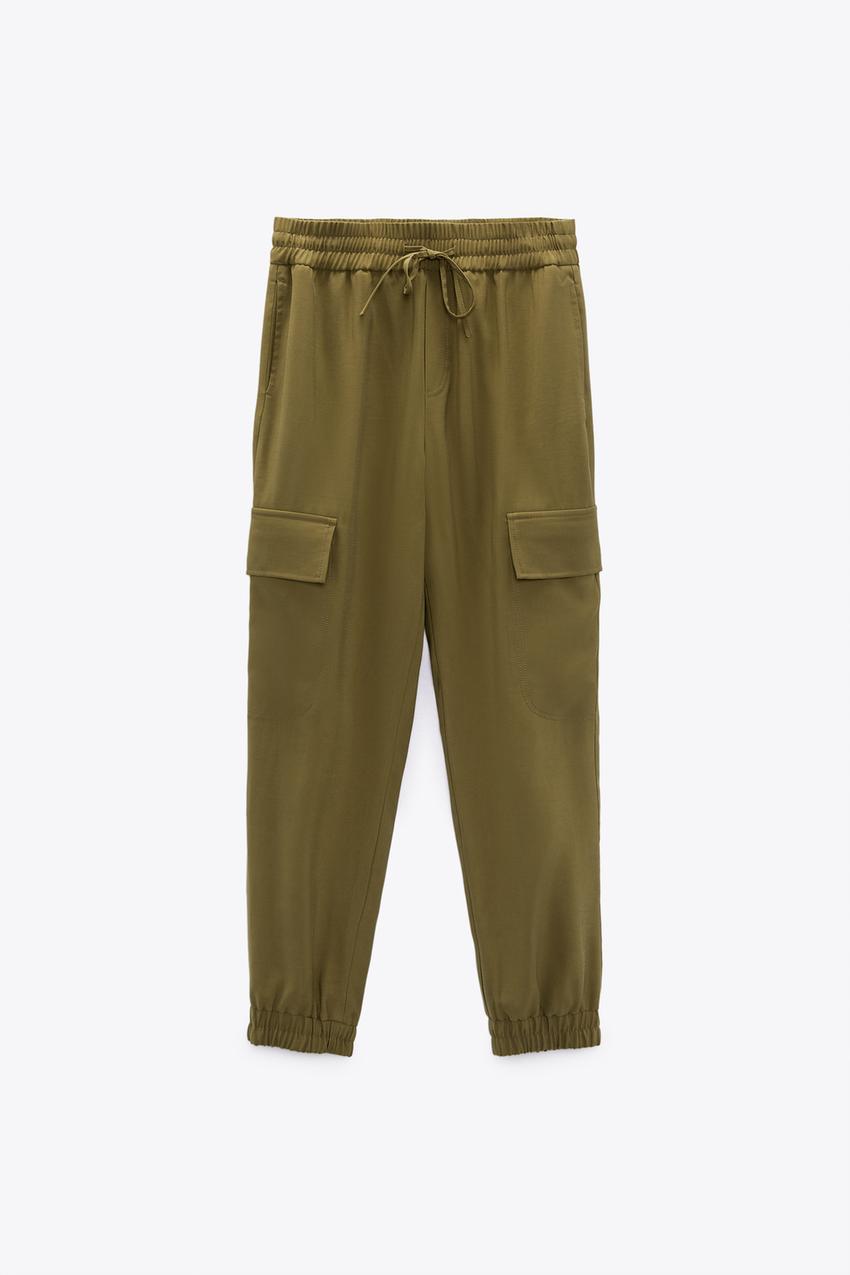 Pantalones Cargo de Mujer | ZARA Chile
