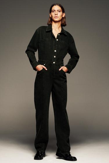 MONO LARGO ESCOTE PICO - Negro | ZARA España