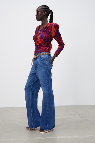 Straight | Wide Leg Jeans Woman | ZARA 