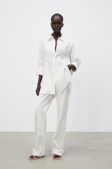 Camisas de lino para mujer | Nueva Colección Online | ZARA Perú