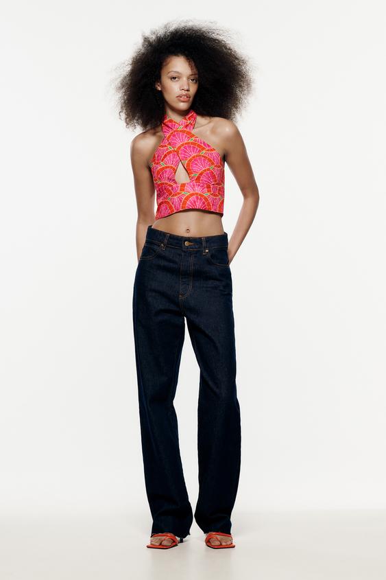 Mujer Top Crop Estampado Único | Tops ZARA \u003c Blog Be
