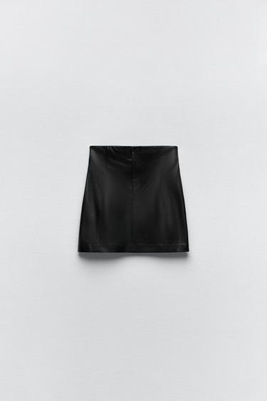 Faldas cuero de de Mujer | ZARA Chile