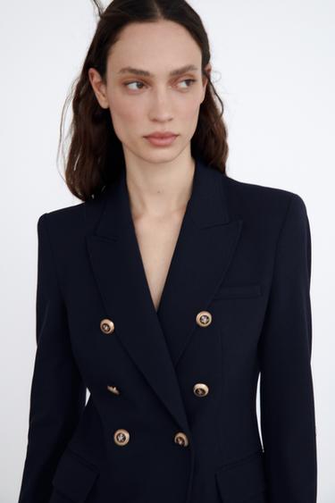 Blazers Azules de Mujer | ZARA Perú