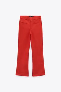PANTALÓN MINI FLARE - Blanco roto | ZARA Chile