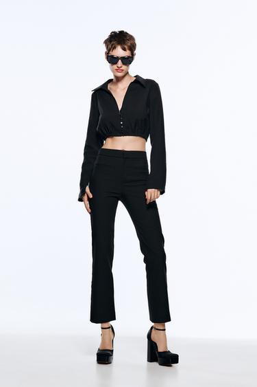 Pantalones Flare de Mujer | ZARA Chile