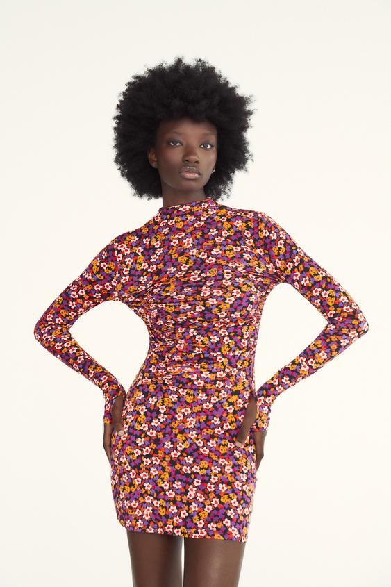 FLORAL DRESS - Multicoloured | ZARA 