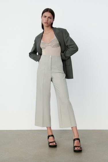 Pantalones Culotte de Mujer | Nueva Colección Online | ZARA Chile