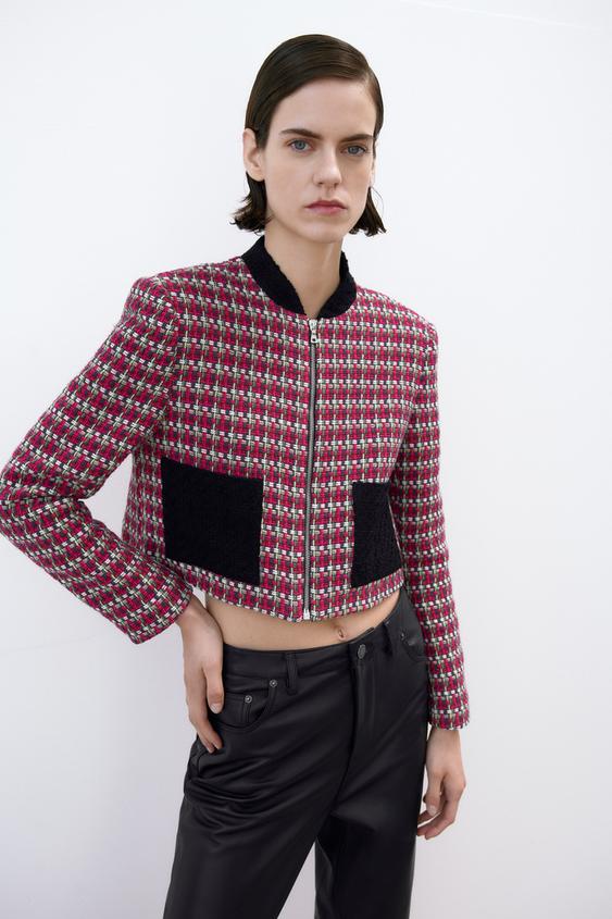 CHAQUETA ESTRUCTURA - Multicolor | ZARA Chile