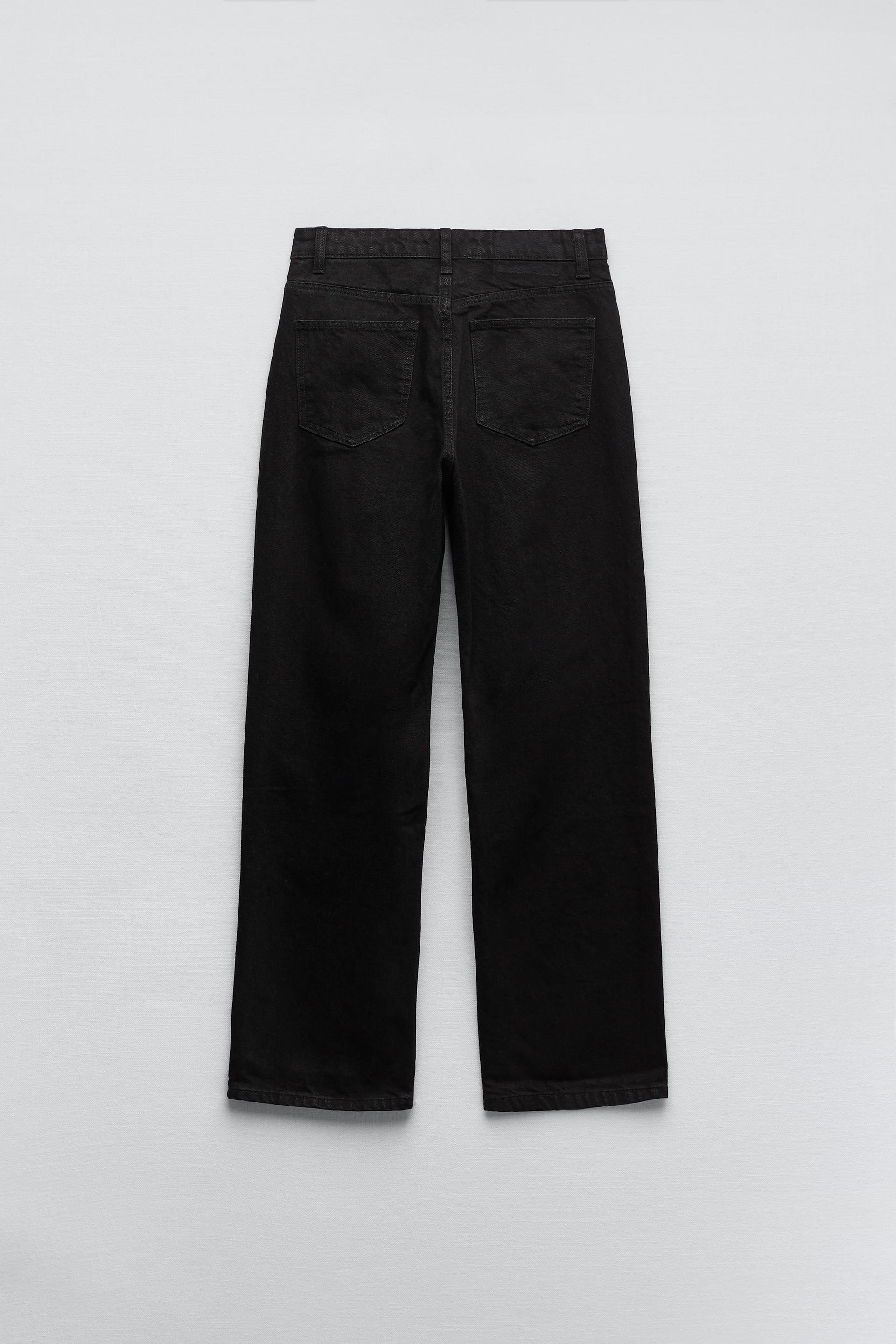 STRAIGHT JEANS - Black | ZARA Australia