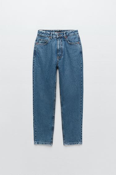 Vaqueros Mom Fit de Mujer | ZARA Chile