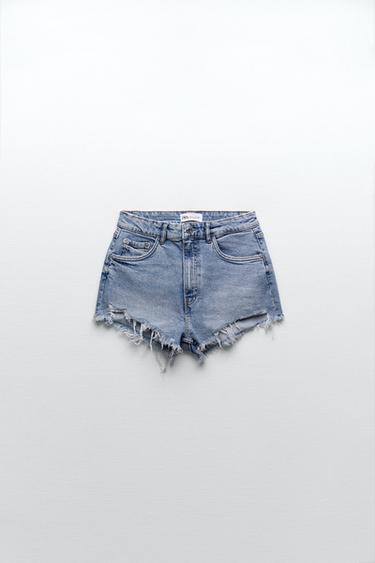 short mujer mezclilla