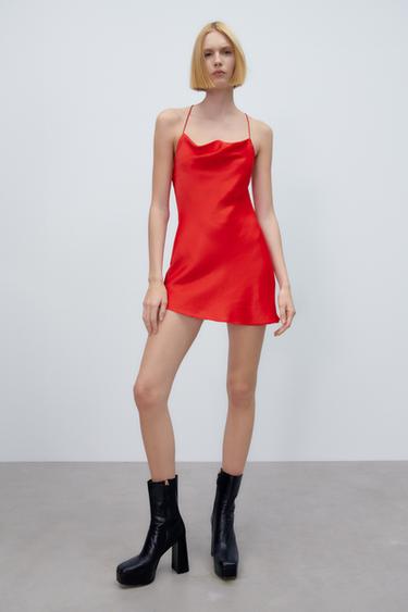 Vestidos Satinados Vestidos Mujer | ZARA Chile