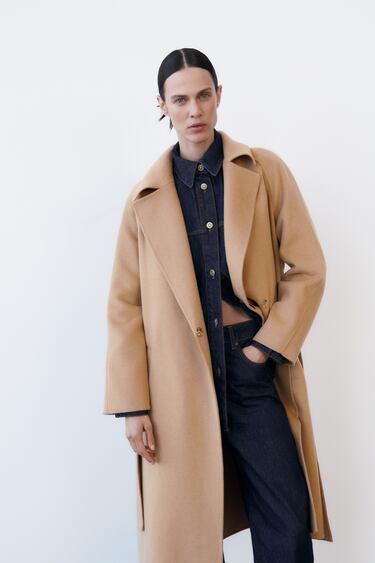 Women S Camel Coats Zara New Zealand, Zara Trench Coat Nz