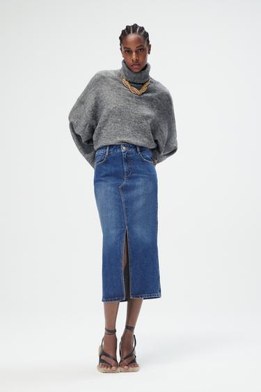 Faldas Vaqueras de Mujer | ZARA Chile