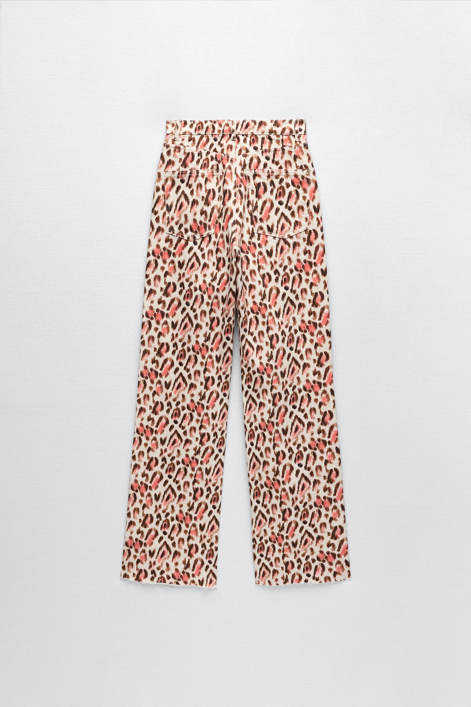 JEANS FULL LENGTH - Leopardo | ZARA Chile