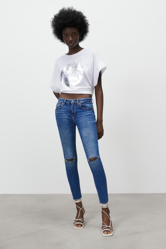 SKINNY JEANS - Blue | ZARA Australia